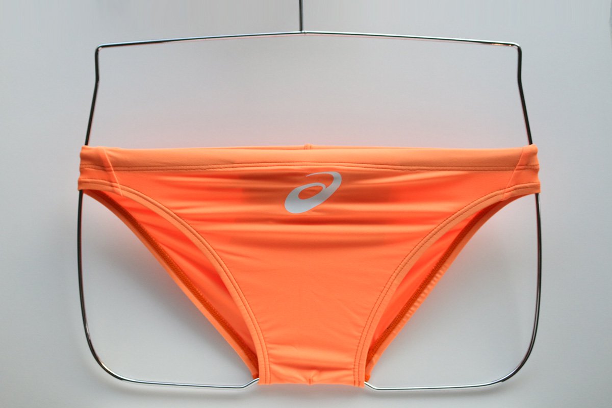 asics swimwear mens Orange