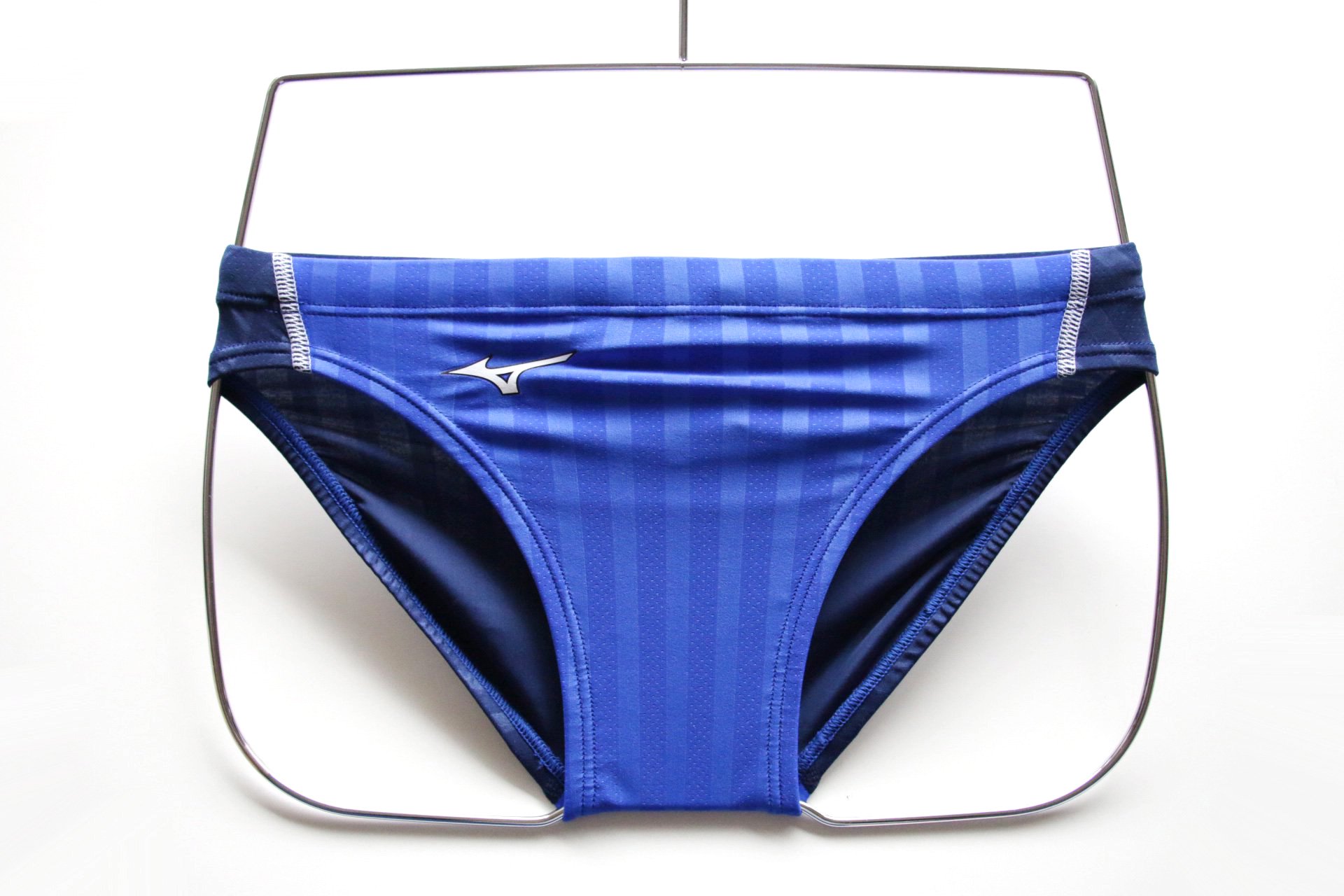 Mizuno Men's Swimwear Stream Aqucela Brief Blue/Navy