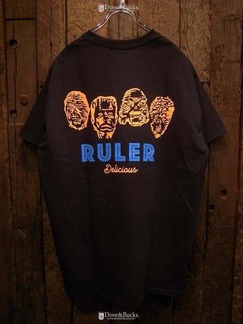 Ruler Mnstr Spoon Pocket Tee Black Thinktank Ltd Dove Bucks Web Shop