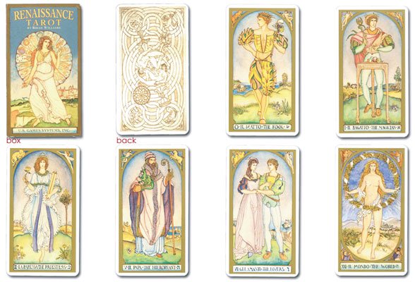 絶版品 古代の神々が描かれた美しいカード ルネッサンス タロット タロットカード輸入販売の老舗ニチユー運営のオンラインストア