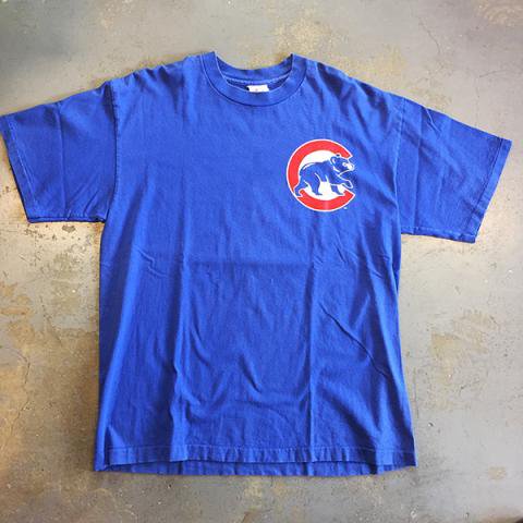 blue cubs shirt