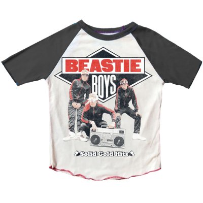 希少XL95年 BEASTIE BOYSビースティーボーイズ ラグランTシャツ-