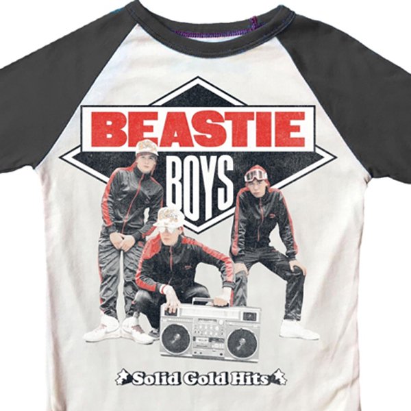 BEASTIE BOYS Tシャツ/ビースティボーイズ・ラグランTシャツの通販可能