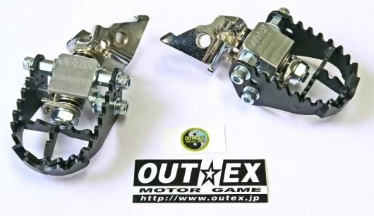 Fペグ ワイドモタード Crf250l M Crf250rally Crf250r Etc バイクマフラー バイク パーツ 通販 Outex