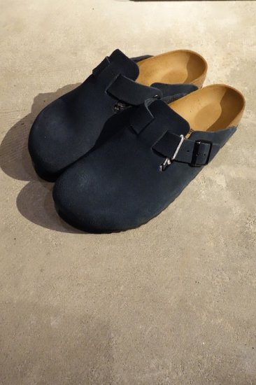 birkenstock boston navy