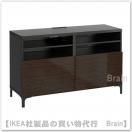 BESTÅ¡§¥Æ¥ì¥ÓÂæ ÈâÉÕ¤120x40x74 cm(¥Ö¥é¥Ã¥¯¥Ö¥é¥¦¥ó/¥»¥ë¥¹¥ô¥£¡¼¥±¥ó ¥Ï¥¤¥°¥í¥¹¥Ö¥é¥¦¥ó)