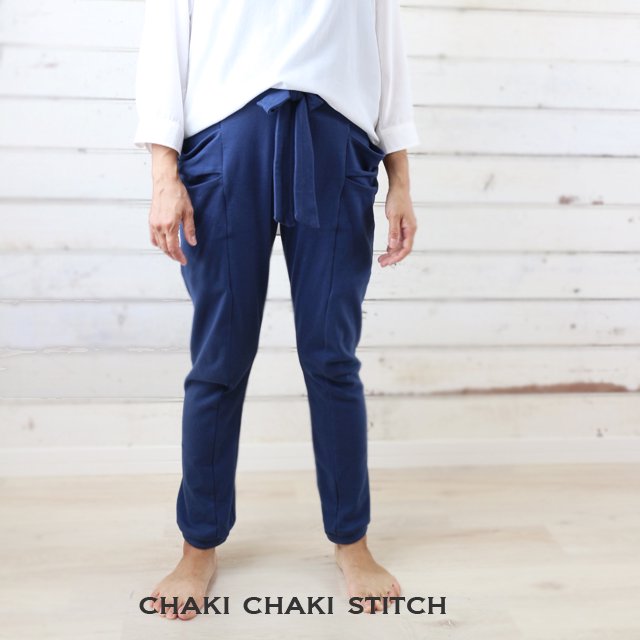 型紙レディース服 おとなかんたんジョガーパンツ型紙 型紙販売 Chaki Chaki Stitch