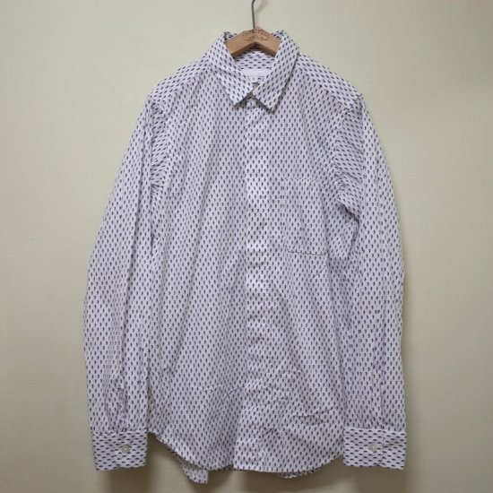 engineered garments short collar shirt