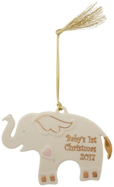 lenox レノックス 2017 ベビーエレファント オーナメント 2017 baby s