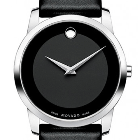 Movado(モバード) 腕時計 MuseumClassic(ミュージアムクラシック) 0606502 ブラック×ブラック！ - ワールド