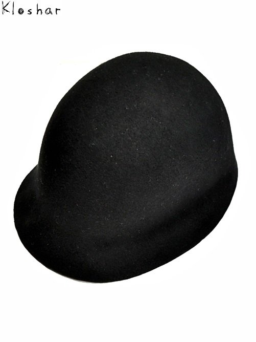 short brim bowler hat