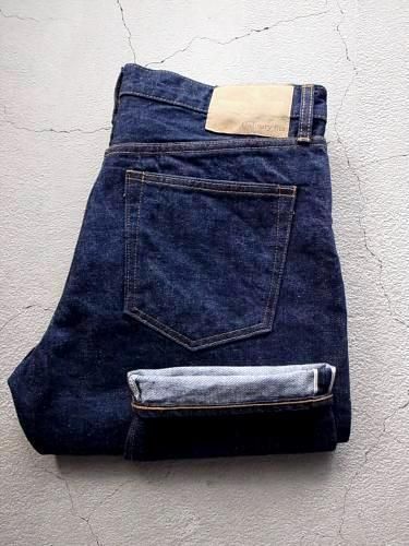 Ordinary fits 5ポケット ロールアップデニム one wash unisex