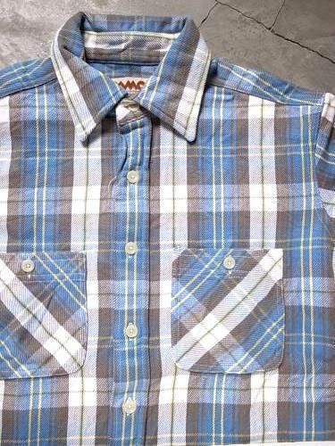CAMCO フランネルシャツ blue mens