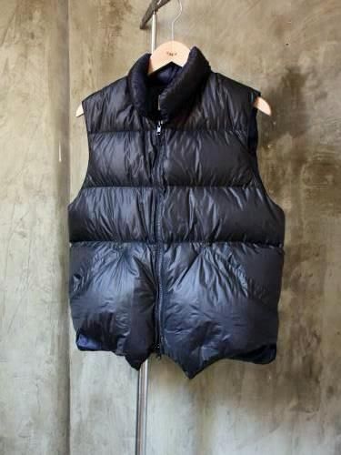 CRESCENT DOWN WORKS ダウンベスト NORTH by NORTHWEST black unisex