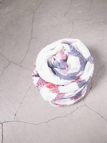 tamaki niime 玉木新雌 roots shawl cotton middle