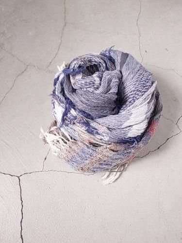 tamaki niime 玉木新雌 roots shawl cotton middle
