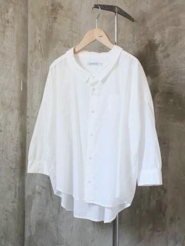 Ordinary fits BARBER SHIRTS WHITE ladies