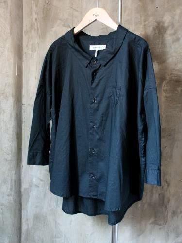 Ordinary fits BARBER SHIRTS BLACK ladies