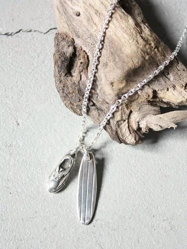 Slow Rise シルバーネックレス SURF unisex