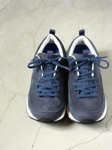 blueover rick ヌバックスニーカー NAVY mens