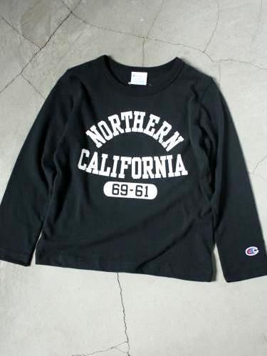 Champion キッズロングスリーブTee kids