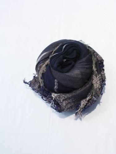 tamaki niime 玉木新雌 roots shawl cotton big