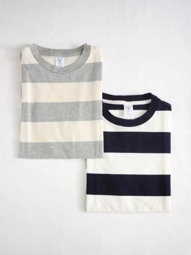 Velva Sheen 半袖ワイドボーダーTee unisex