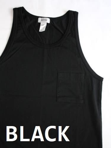 BETTER ポケット付タンクトップ mens