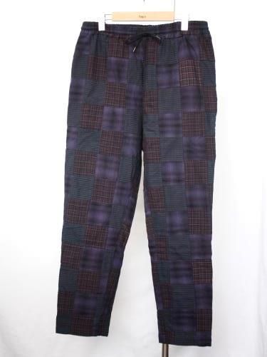 《30% OFF》 weac. マドラスチェックリラックスパンツ unisex
