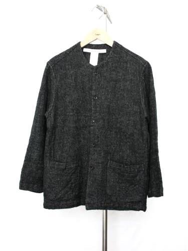 EEL Products 陶器釦のフレンチブルゾン BLACK unisex