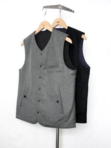 《30% OFF》 STILL BY HAND リバーシブルベスト mens