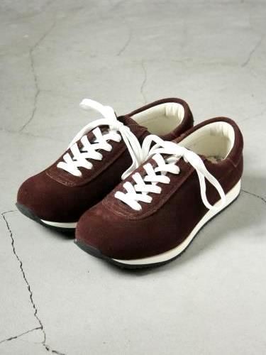 《30% OFF》blueover mikey スウェードスニーカー BROWN unisex