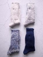 fog linen work リネンコットンソックス ladies