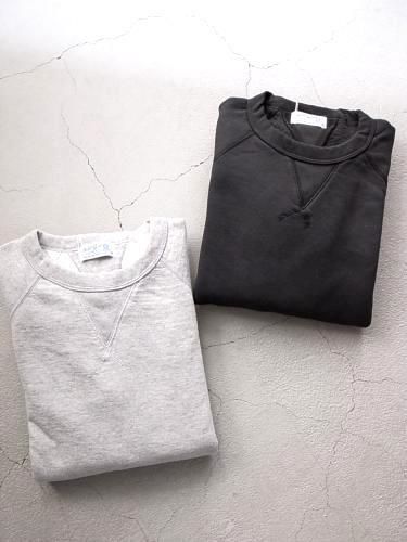 Velva Sheen 両Vラグランスウェット mens
