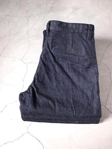 【Tapir別注】 ARAN デニムトラウザー unisex
