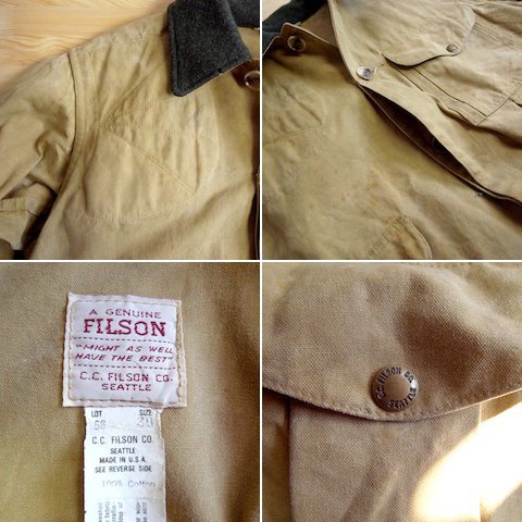 40～50's ヴィンテージ FILSON クルーザージャケット リメイク+spbgp44.ru