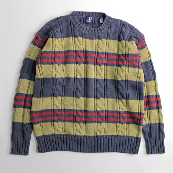 90s OLD GAP コットンニット セーター+forest-century.com.tw