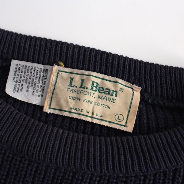 L.L.BEAN 70〜80´s ウール コート 刺繍 コンチョボタン グレー