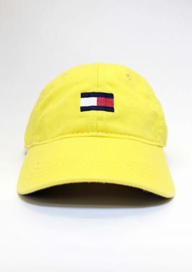 yellow tommy hilfiger cap
