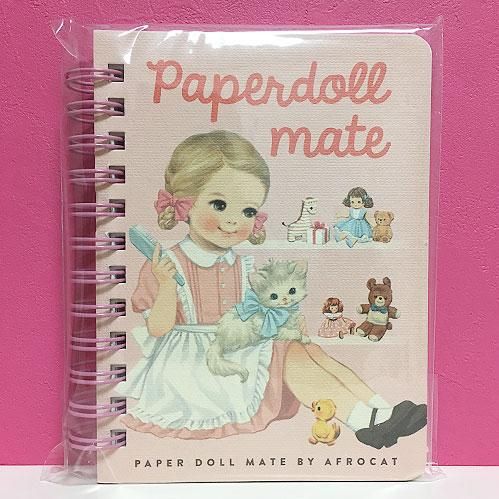 ペーパードールメイト スプリング メモ ミニノート ジュリー Paper Doll Mate Spring Memo Julie