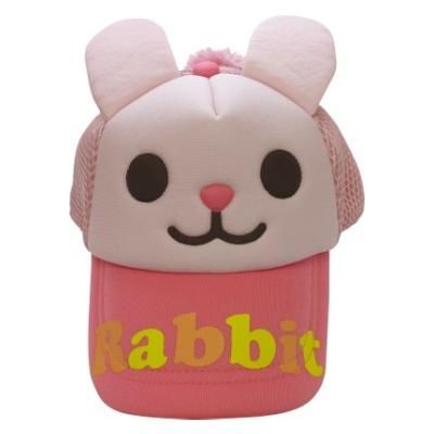 フェイスキャップ ウサギピンク ショップ イシワタ キャラクターグッズ販売