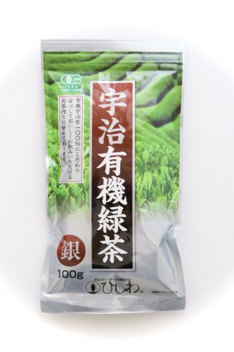 宇治有機緑茶 （銀）100g
