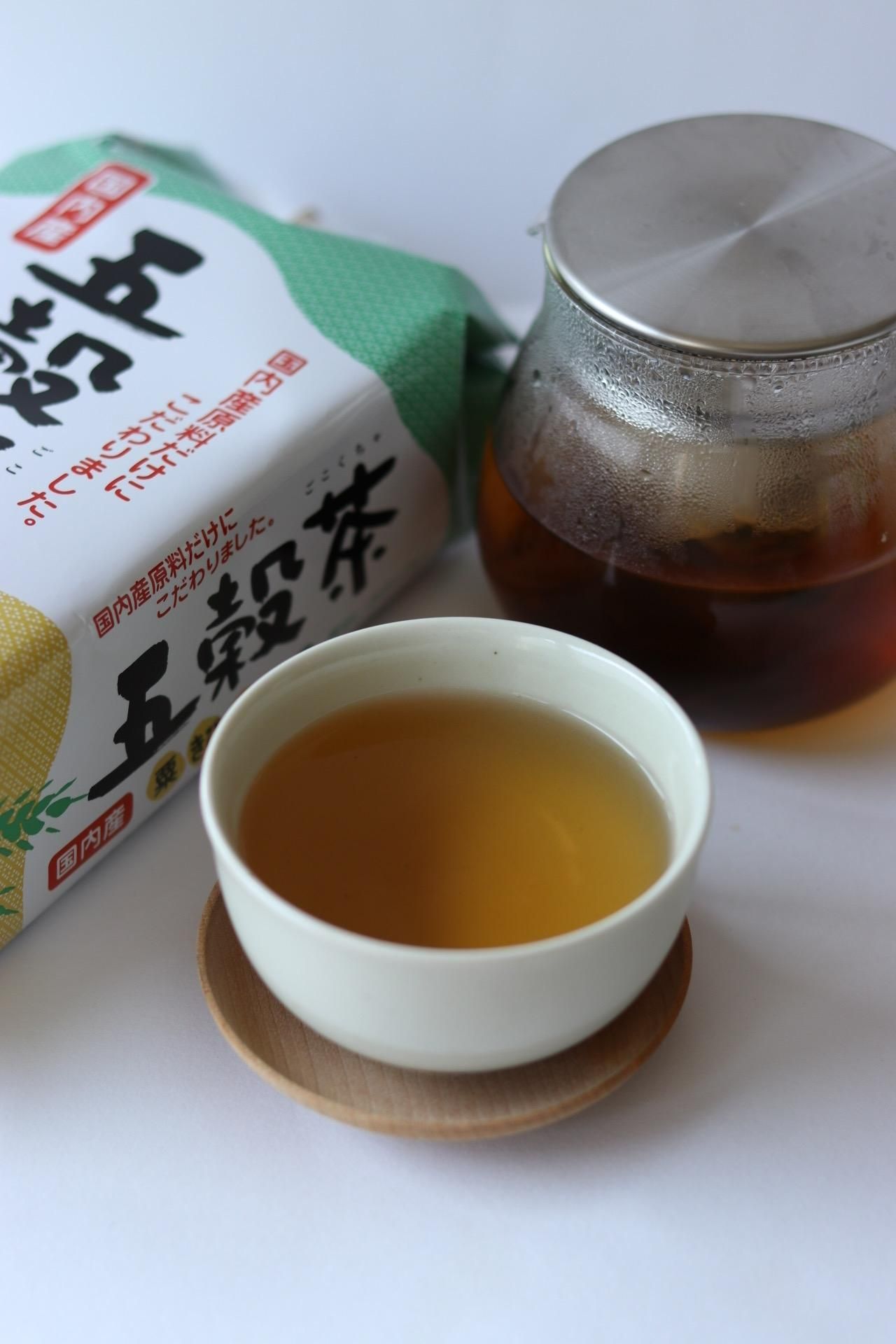 五穀茶ティーバッグ20袋 - 無農薬・オーガニックの紅茶・緑茶・健康茶