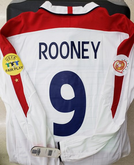 イングランド代表 2011ホーム ユニフォーム 10 ROONEY 長袖