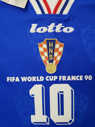 クロアチア（A）FIFA WORLD CUP FRANCE 98付 ボバン＃１０