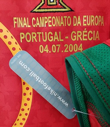 ポルトガル代表（H）EURO ２００４ C,ロナウド＃１７ +マッチデイ 