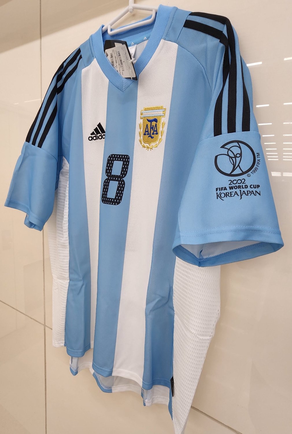 激安】 アルゼンチン代表ユニホーム 2002・日韓W杯 ウェア