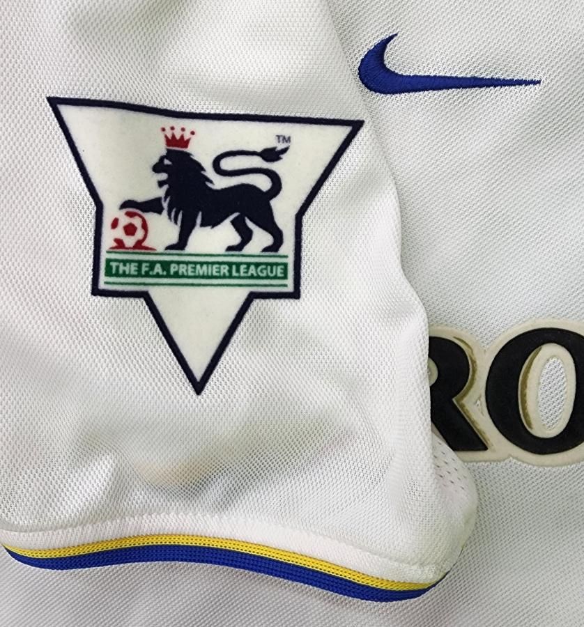 Nike リーズ・ユナイテッド 2001-02 ファーディナンド リーズUNITED（H)01/02ファーディナンド＃29 + EPLパッチ付き！