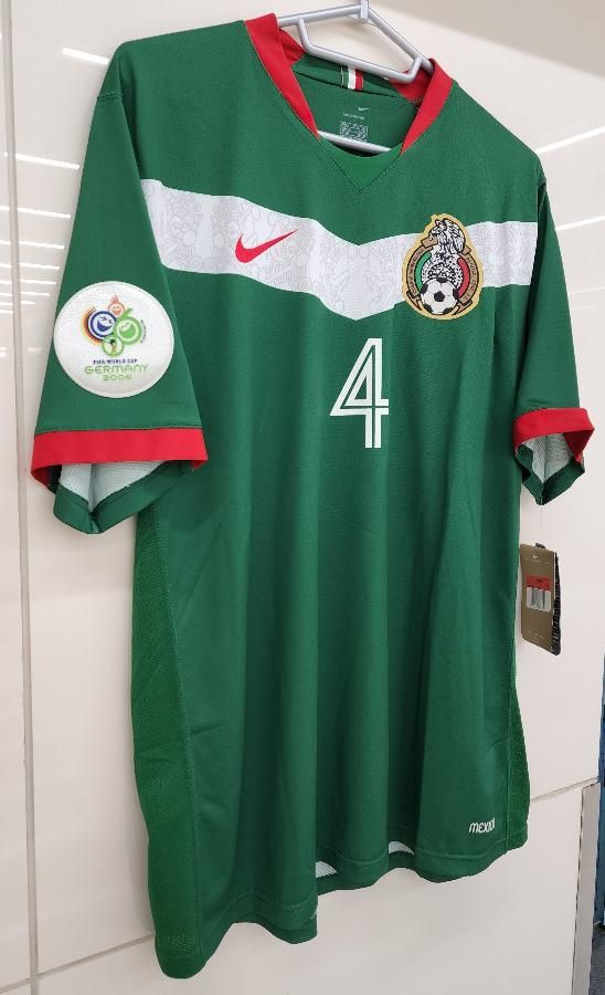 メキシコ（H）2006 W杯 R,マルケス＃4 + W杯パッチ付き！