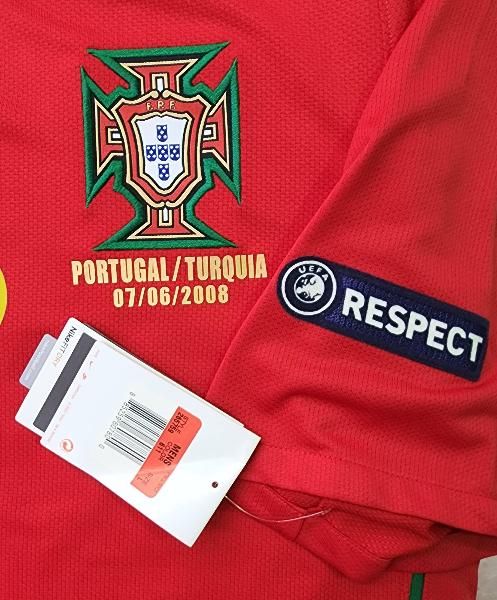 新品/タグ付き】EURO2008 ポルトガル代表 #7 C・ロナウド【L